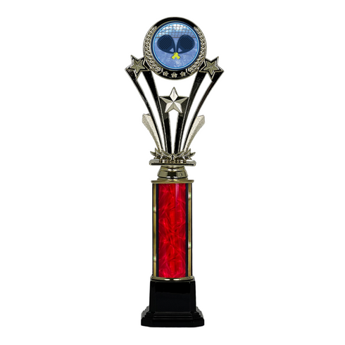 Trofeo de Tubo con Figura Serie 41 de Padel
